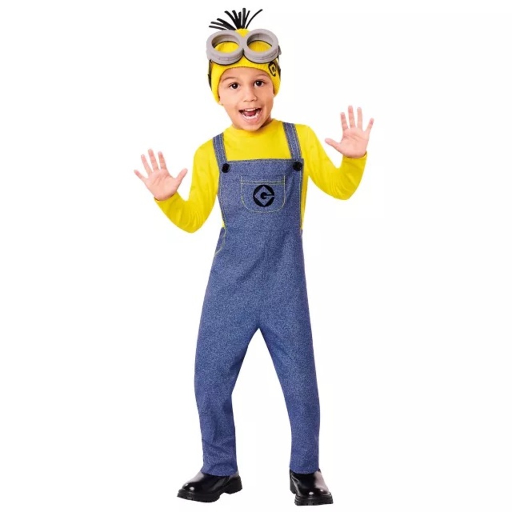 Kids Kevin Minion Costume Size 5T-6T